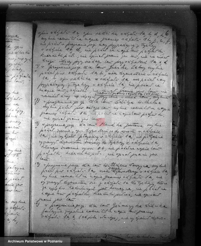 Obraz 10 z jednostki "/Nadzór nad gospodarką leśną/ protokoły badania lasów, programy gospodarcze powiat nowotomyski"