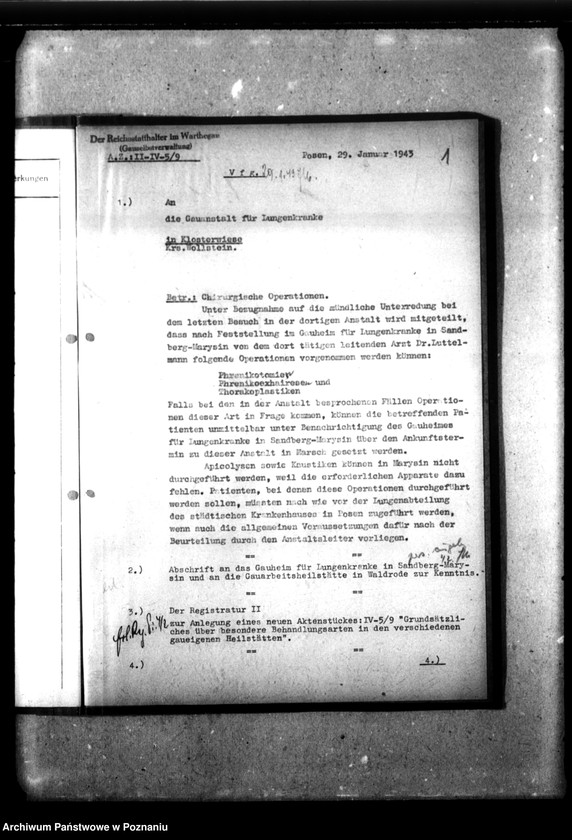 Obraz 5 z jednostki "Grundsätzliches über besondere Behandlungsarten in den Verschiedenen gauegenen Heilstätten."