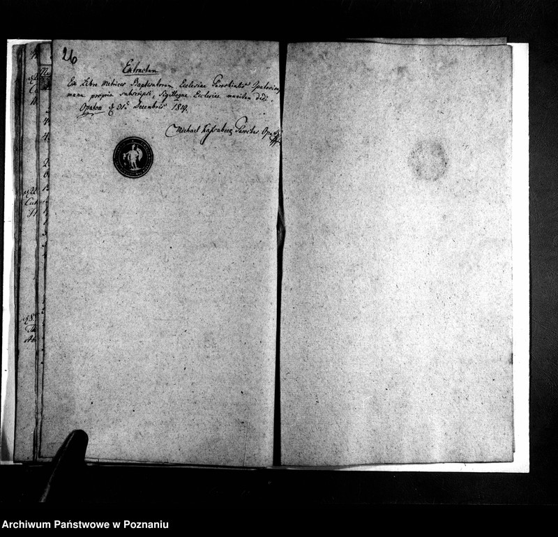image.from.unit.number "Extractum ex libro baptisatorum"