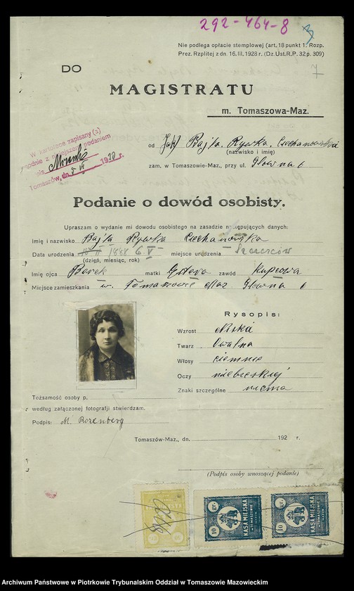 Obraz 10 z jednostki "Akta dowodów osobistych. Tom II-gi"