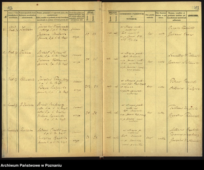 Obraz 9 z jednostki "Księga małżeństw"