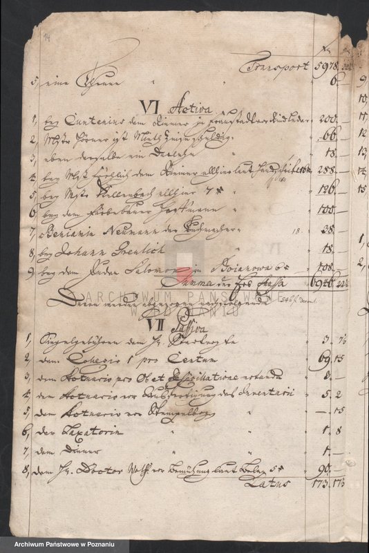 Obraz 16 z jednostki "Inwentarze pośmiertne spisane przez sąd opiekuńczy w Lesznie; język niemiecki"