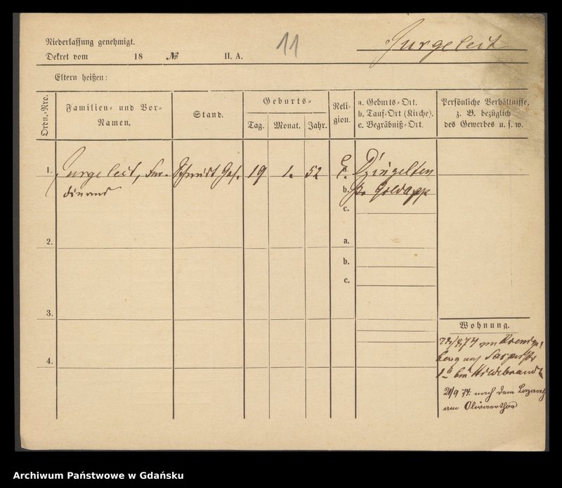 image.from.unit.number "Karty meldunkowe: Jurgait - Jutrzenka"