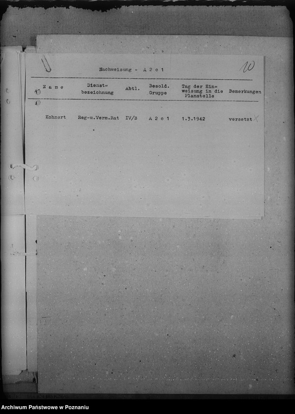 Obraz 14 z jednostki "Dienstaltersliste der Beamten des höheren Dienstes"