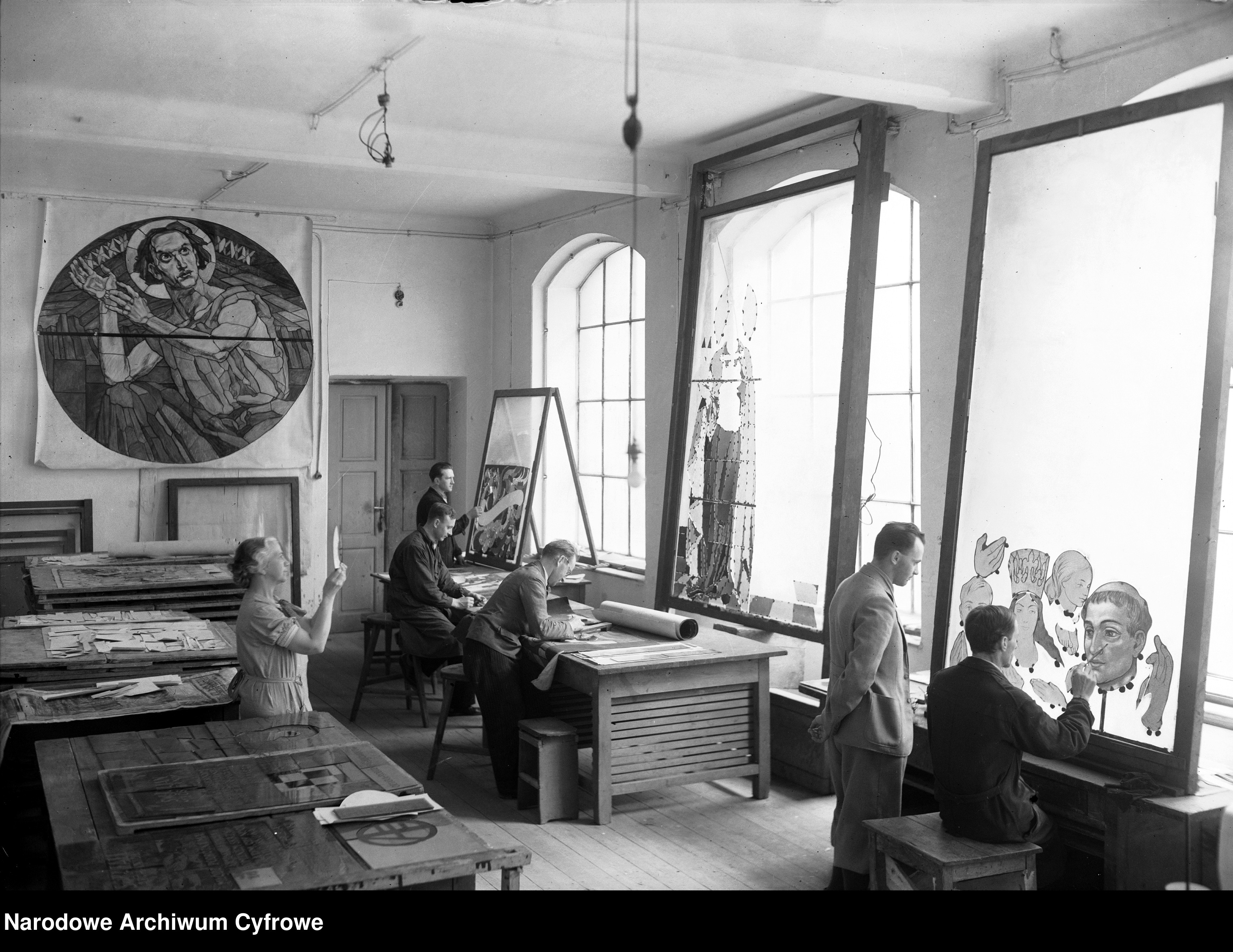 Skan z jednostki: Krakowski Zakład Witraży, Oszkleń Artystycznych i Fabryka Mozaiki Szklanej S.G. Żeleński w Krakowie