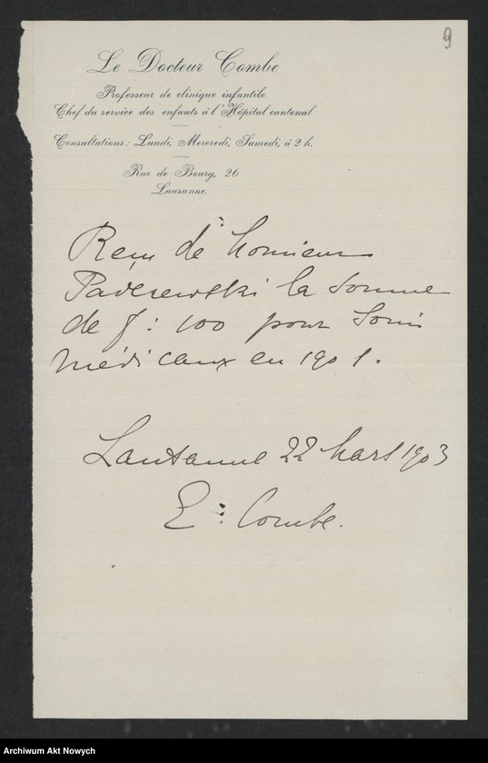 image.from.unit.number "Rachunki za badania i diagnozy medyczne"