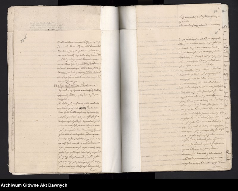 Obraz 3 z kolekcji "Oryginalne rękopisy Konstytucji 3 maja"