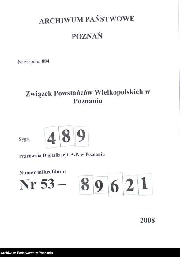 Obraz 1 z jednostki "Zaprzysiężenie Dowództwa Głównego w Poznaniu."