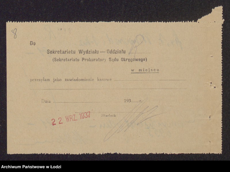 Obraz 10 z jednostki "Szmul Hersz Winograd, Estera Ruchla Lajzerowicz- sprzedaż manufaktury własnej i obcej produkcji"