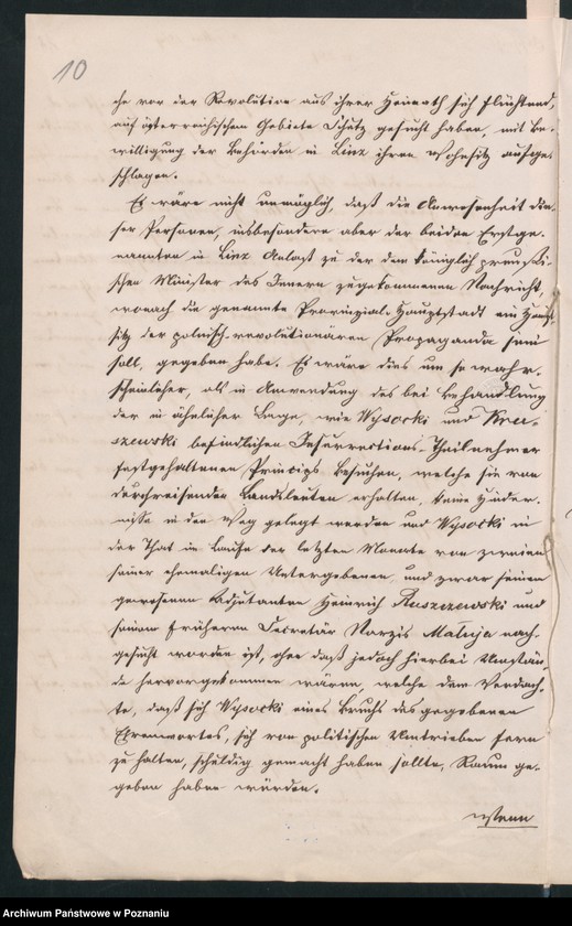 Obraz 14 z jednostki "Der Uebertritt polnischer und diesseitiger Untertanen auf preussisches und jenseitiges Gebiet während der polnischen Insurrektion und die dagegen getroffenen Massnahmen."