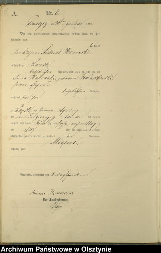 image.from.unit.number "Geburts-Haupt-Register Nr 1 - 48"