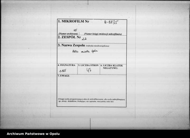 Obraz 2 z jednostki "Acta betreffend die Wahl der Stadt Verordneten für das Jahr 1822/23"
