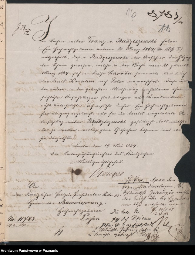 Obraz 20 z jednostki "A. betr. die Familie von Budziszewski"