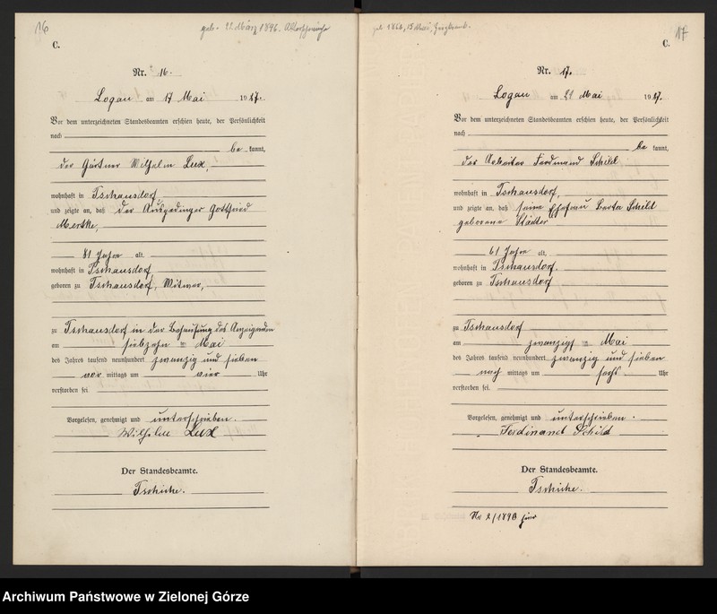 Obraz 11 z jednostki "[Księga zgonów]"