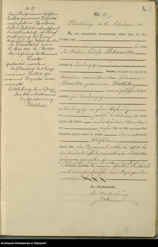 image.from.unit.number "Geburts-Haupt-Register Nr 1 - 99"