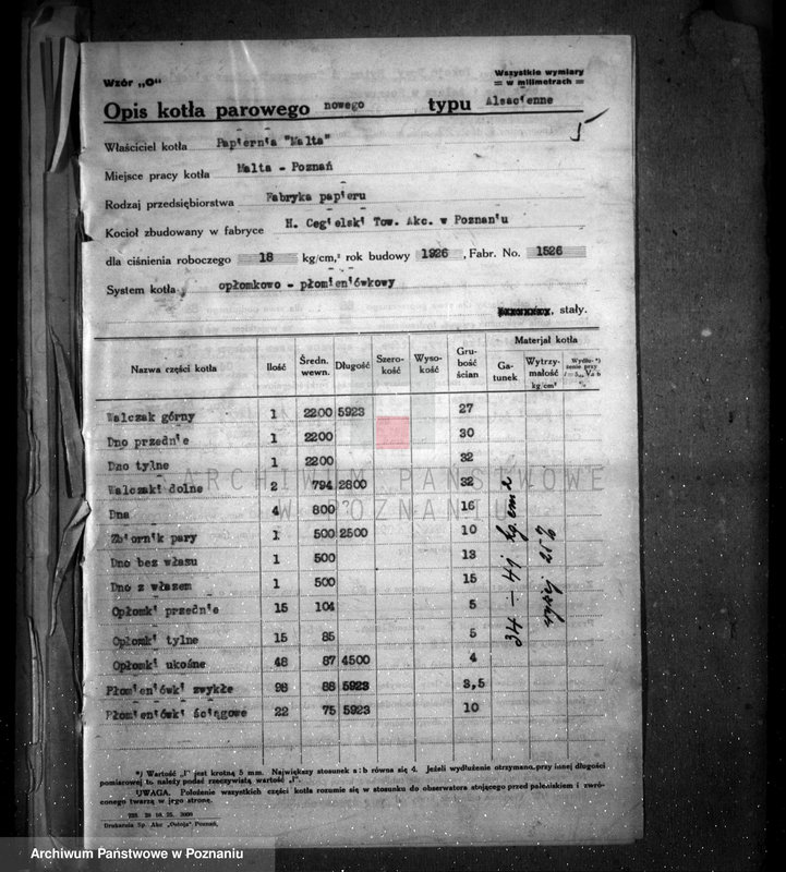 Obraz 9 z jednostki "Fabryka Papieru Malta w Poznaniu nr woj. 6019"