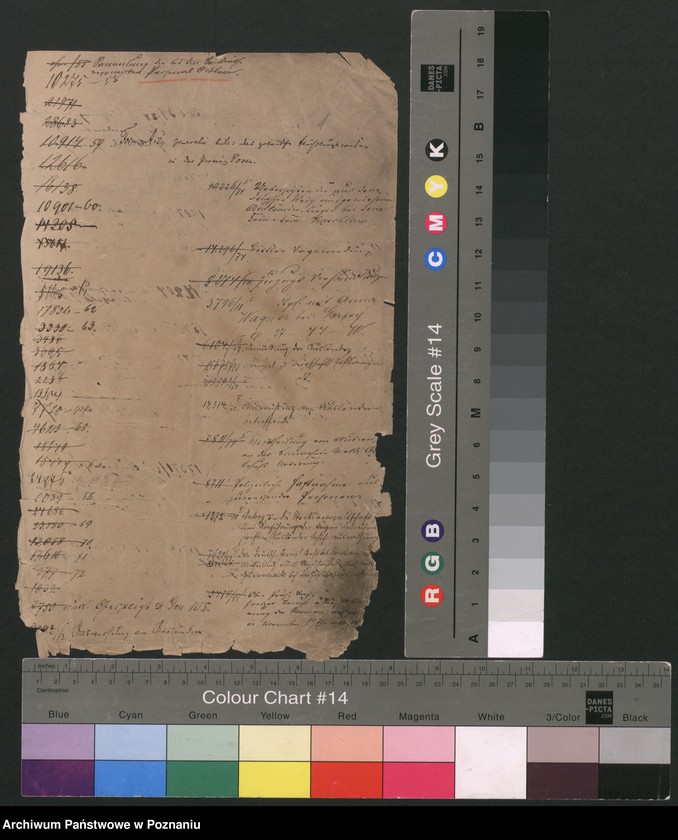 Obraz 4 z jednostki "A. gen. betr. das polnische Flüchtlingswesen in der Provinz Posen. Hierzu Verzeichnis der ausgewiesenen Ausländer"