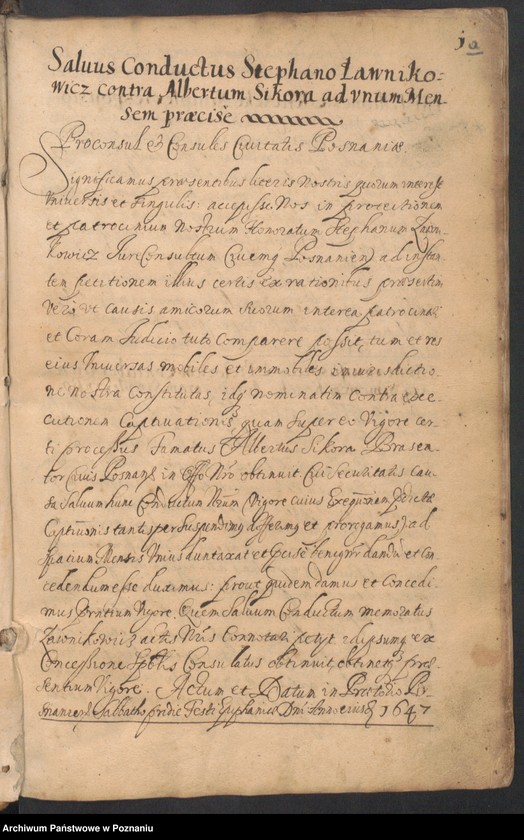 image.from.unit.number "Protocollon actorum consulatus Posnaniensis."