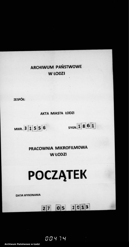 Obraz 1 z jednostki "Akta tyczące się dowodów spisowych"