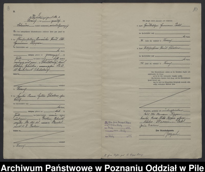 Obraz 8 z jednostki "Księga małżeństw"