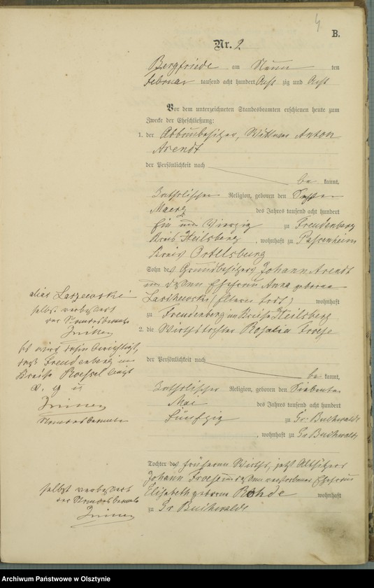 image.from.unit.number "Heiraths-Haupt-Register Nr 1 - 20"