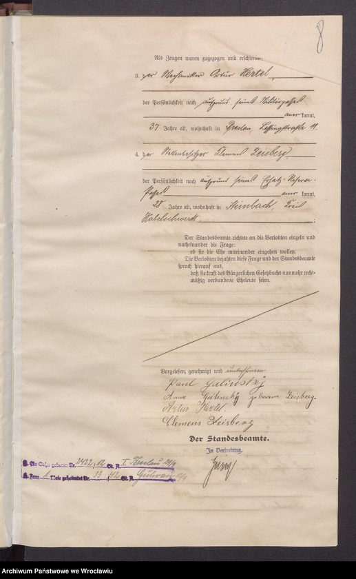 image.from.unit.number "Heirats-Haupt-Register Breslau IV 1912 Band 2"