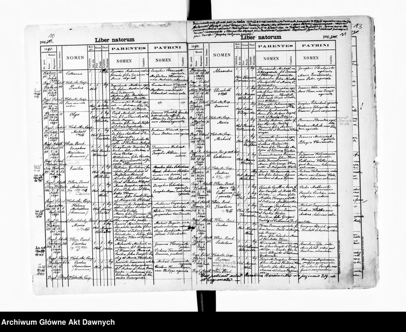 image.from.unit.number "Parafia: Kałusz. Dekanat: Dolina. Księga metrykalna urodzeń dla całej parafii."