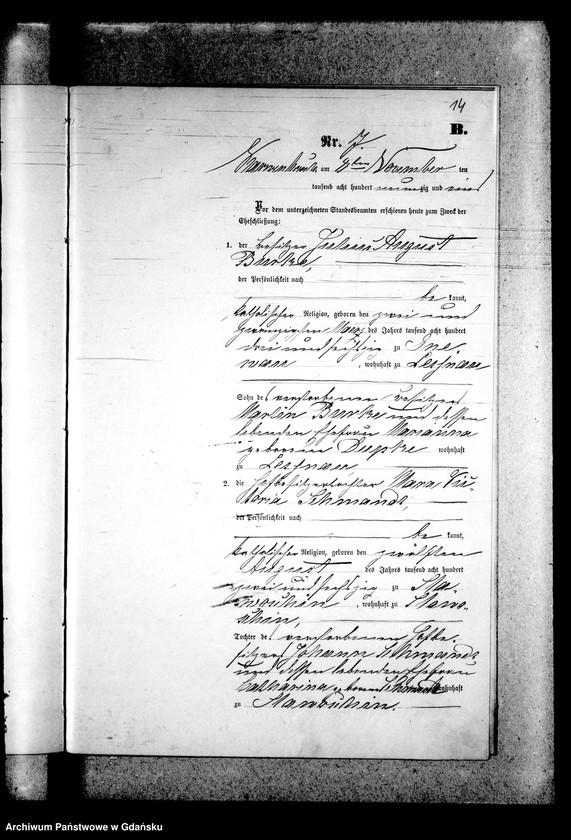 image.from.unit.number "Księga małżeństw"