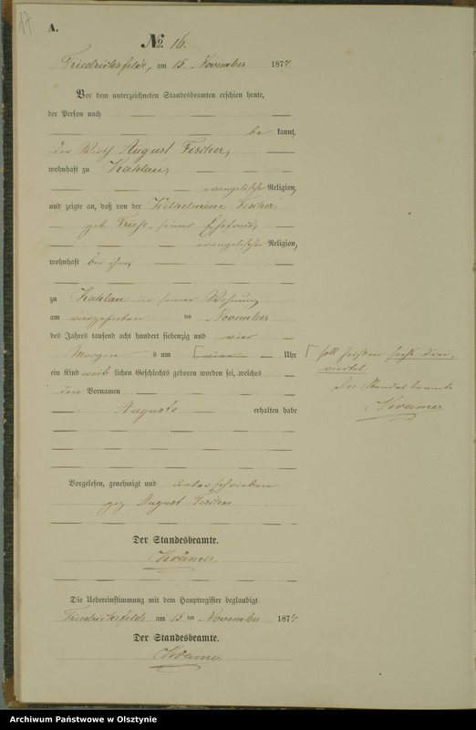 image.from.team "Urząd Stanu Cywilnego w Chojniku pow. morąski"