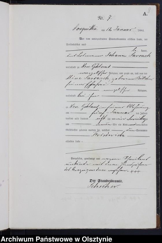 image.from.unit.number "Geburts-Haupt-Register Nr 1 - 74"