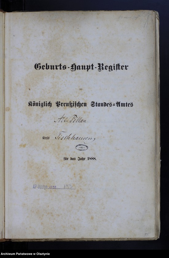 image.from.unit.number "Geburts-Haupt-Register Nr 1 - 199"