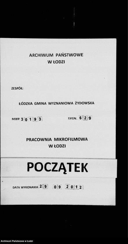 Obraz 1 z jednostki "Rejestr poborczy"