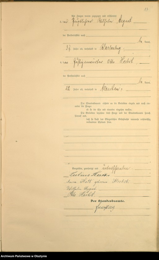 image.from.unit.number "Heiraths-Haupt-Register Nr 1 - 22"