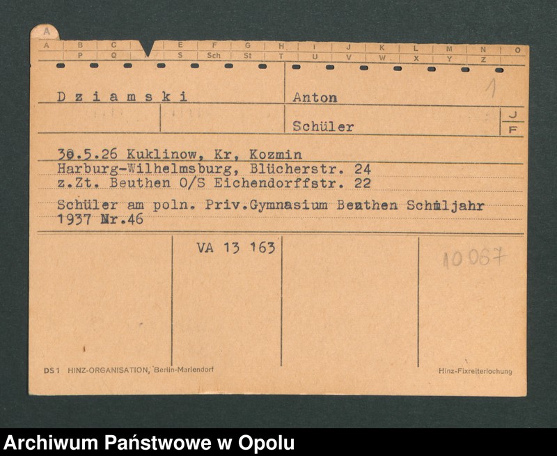 Obraz 3 z jednostki "[Dziamski Anton, ur. 30.5.1926 Kuklinow]"