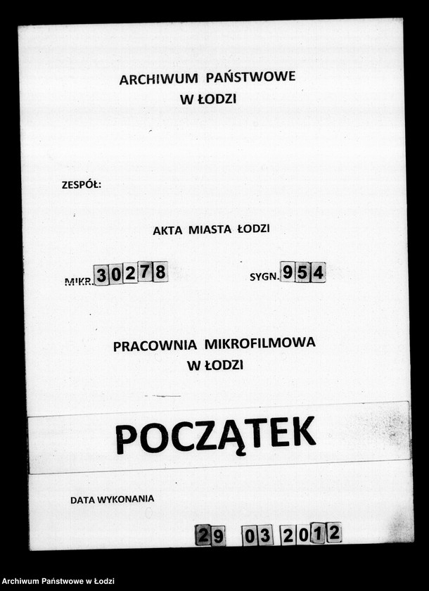 Obraz 1 z jednostki "Akta tyczące się popełnionych defraudacji skarbowych"