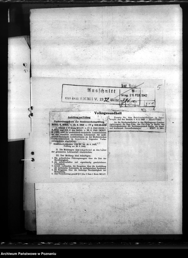 Obraz 9 z jednostki "Medizinal - technische Gehilfinnen"