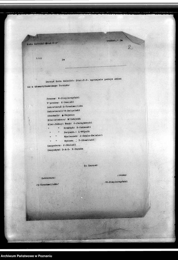 Obraz 6 z jednostki "Korespondencja Koła"