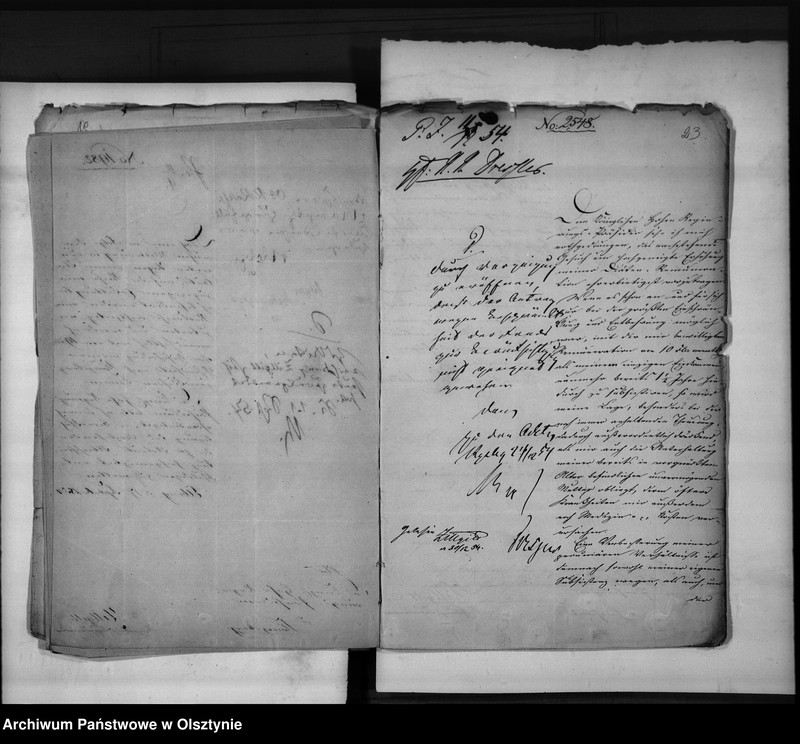 image.from.unit.number "Anstellung des Bezirks-Feldwebels Zillgitt [Friedrich August]"