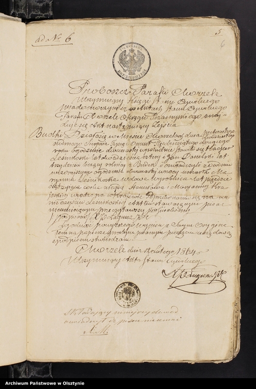 image.from.unit.number "Annexa Ślubów z Parafii Janowiec z roku 1864-go"