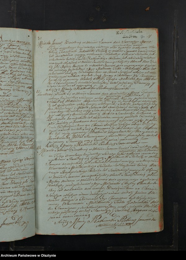 image.from.unit.number "Akta Urodzenia, Zeyścia i Małżeństw Parafij Janowskiey Obwodu Przasnyskiego Gubernij Płockiey z Roku 1837"