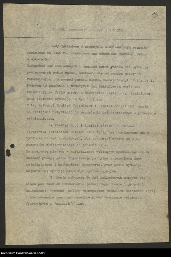 Obraz 14 z jednostki "Uchwały, pisma okólne i instrukcje Wydziału"