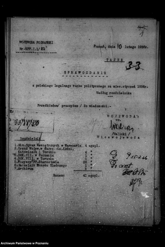 Obraz 5 z jednostki "Sprawozdania miesięczne z polskiego legalnego ruchu politycznego za czas od stycznia do grudnia 1936 r."
