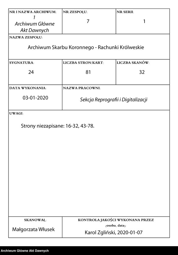 image.from.unit.number "Conscripcio curiensium et cubiculariorum Rmtis AD 1497 in Radom per Petrum Shidlo[wyeczki]."