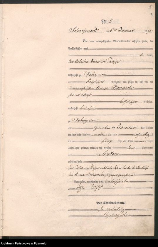 image.from.unit.number "Księga urodzeń"