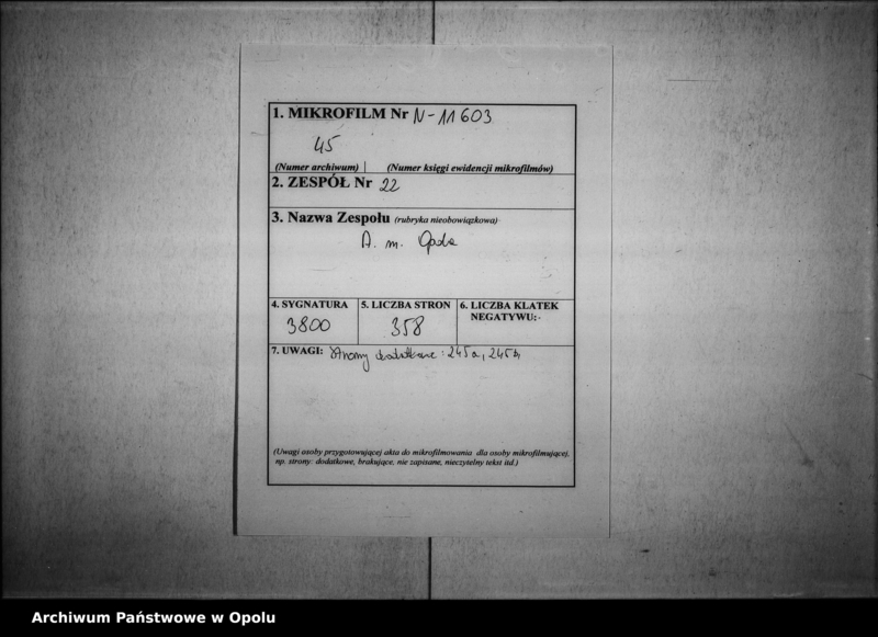 Obraz 2 z jednostki "Acta des Magistrats zu Oppeln betreffend: die Revision der Rechnungen der Domherr Franz Paulschen Schulstiftung und Erteilung der Decharge für den Rendanten de Anno 1844 bis Mai 1853"