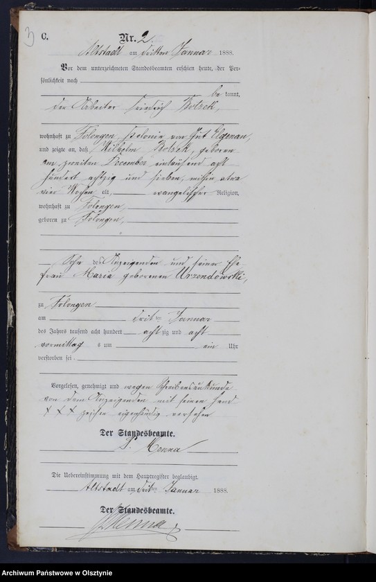 image.from.unit.number "Sterbe-Neben-Register Nr 1 - 49"