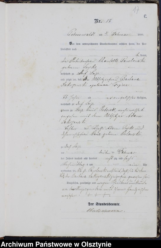 image.from.unit.number "Sterbe-Neben-Register Nr 1 - 140"