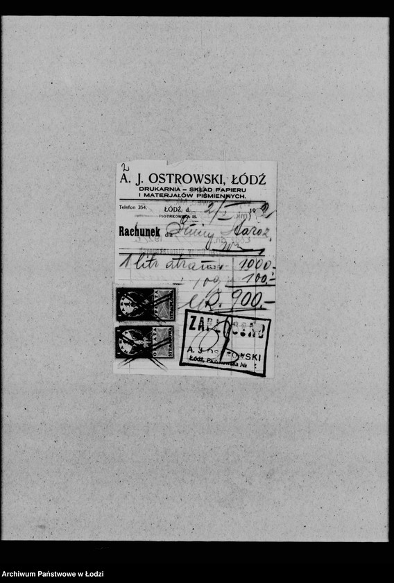 Obraz 6 z jednostki "Listy płacy, asygnaty"