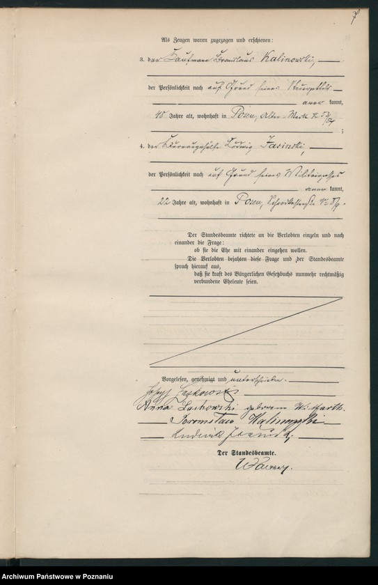 Obraz 10 z jednostki "Księga miejscowa małżeństw"