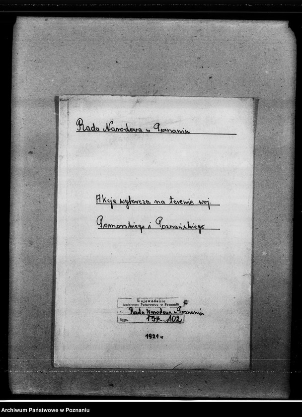 Obraz 4 z jednostki "Akcja wyborcza na terenie województw:- pomorskiego i poznańskiego"
